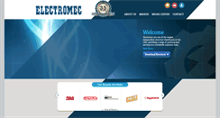 Desktop Screenshot of electromec-uae.com